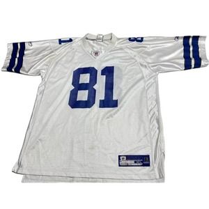 Reebok Terrell Owens Dallas Cowboys NFL Football Jersey Adult Size XL - White